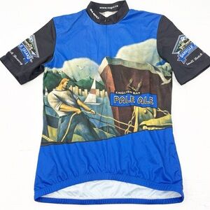 SUGOI I Jersey Cycling English Bay Pale Ale Granville Island Brewing Size Large